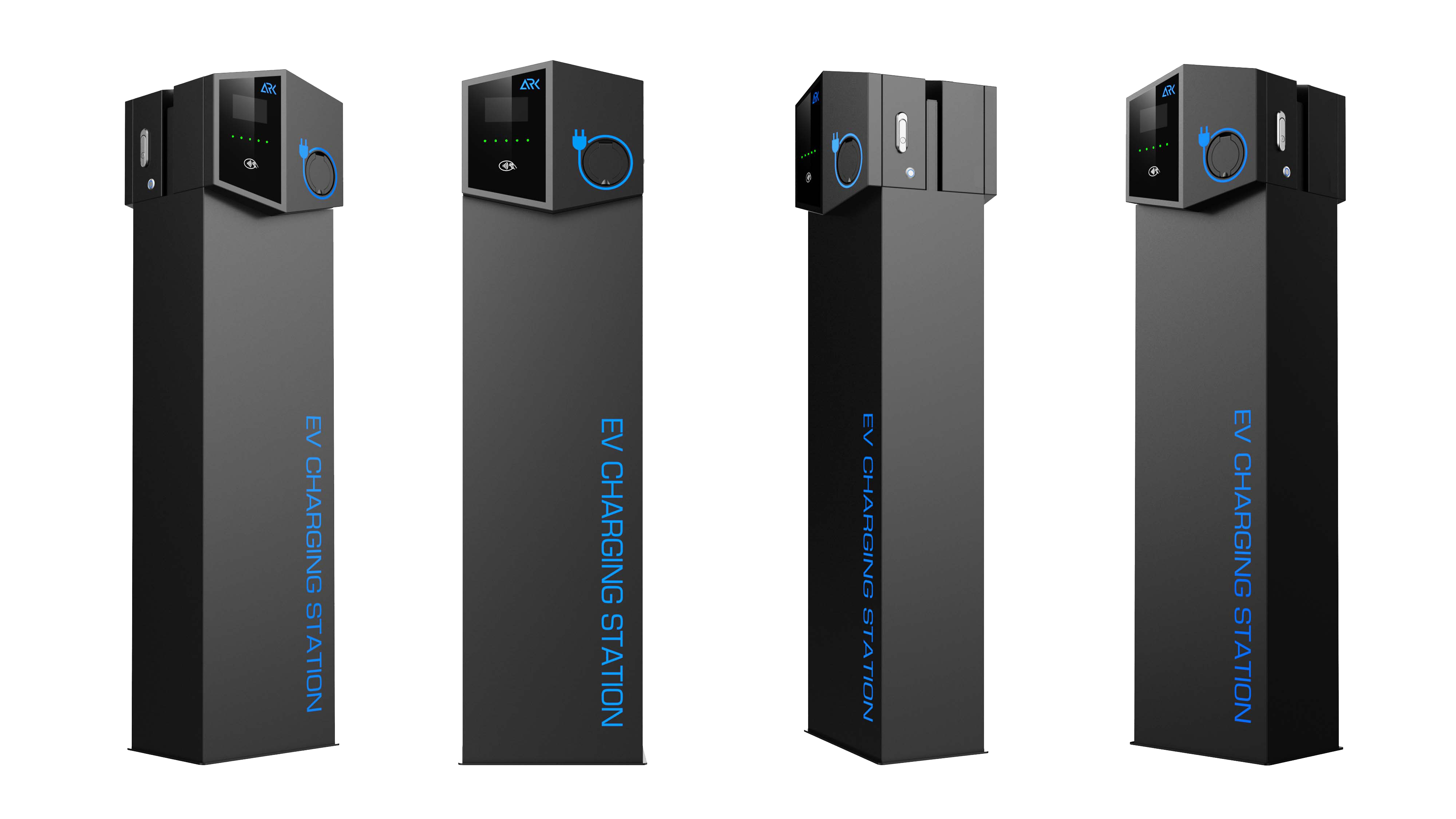 Ladestation für gewerbliche Elektrofahrzeuge der Stufe 3, 60–150 kW, dreiphasig, OCPP, CCS, CHADEMO